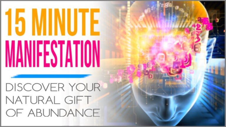 Blockbuster Personal Development Hit: 15 Minute Manifestation