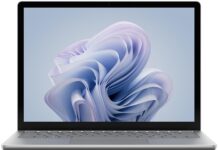 Microsoft Surface Laptop 6 15″ Touchscreen Notebook – Intel Core Ultra 7 165H – 16 GB – 512 GB SSD – English Keyboard – Platinum