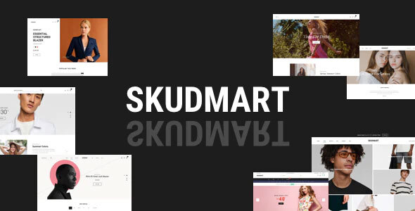 Skudmart – Fashion Luxury Shopping Website Template using Bootstrap 5