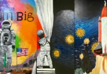 Student Art Murals at Johnson Celebrate 25 Years of Humanity in SpaceÂ