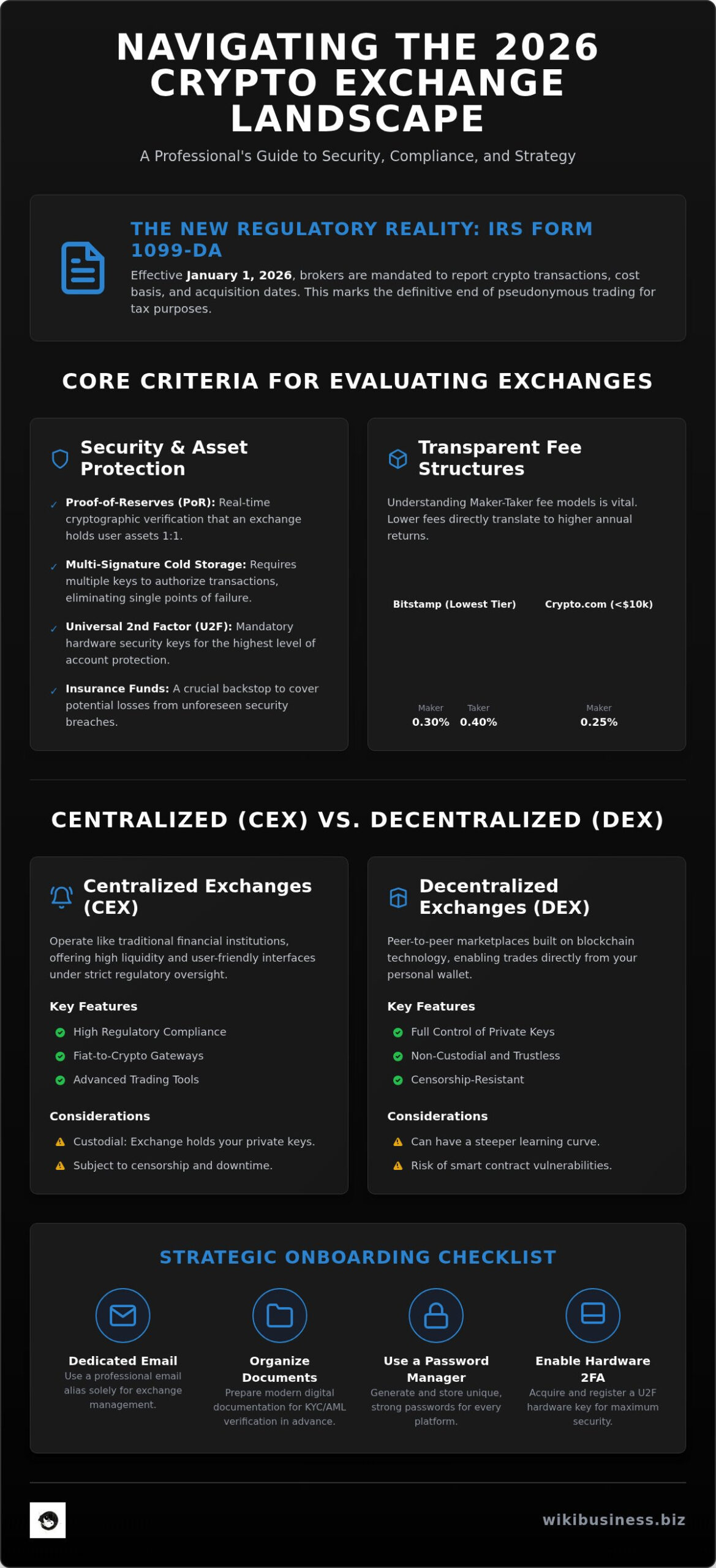 Cryptocurrency Exchange Guide: Evaluating Platforms for 2026
