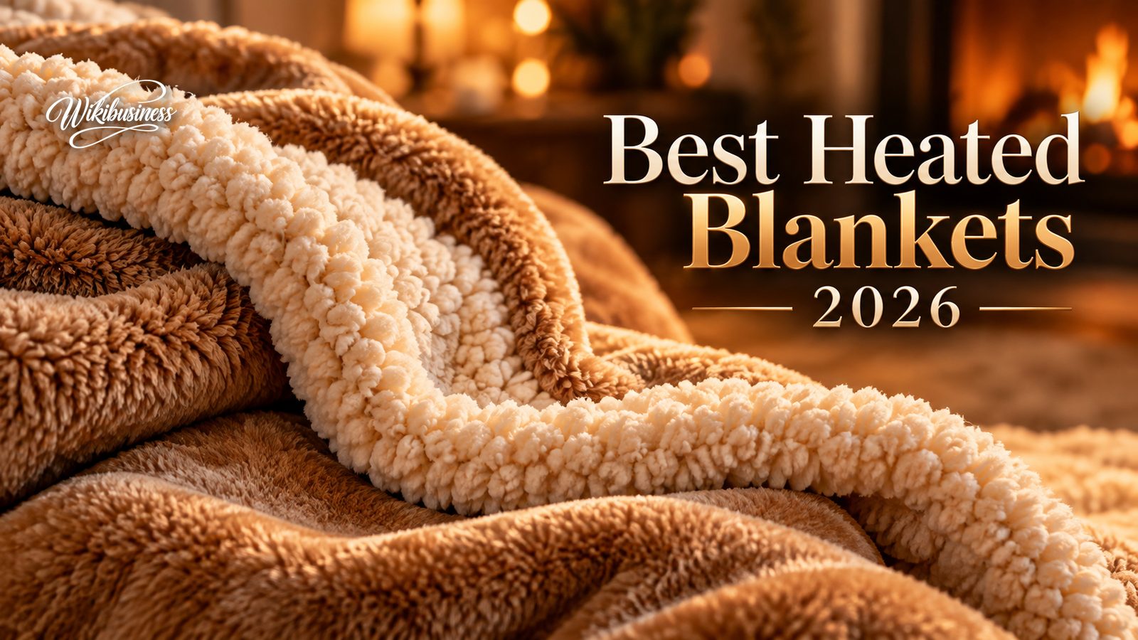 Best heated blankets 2026 — plush heated throw texture close-up