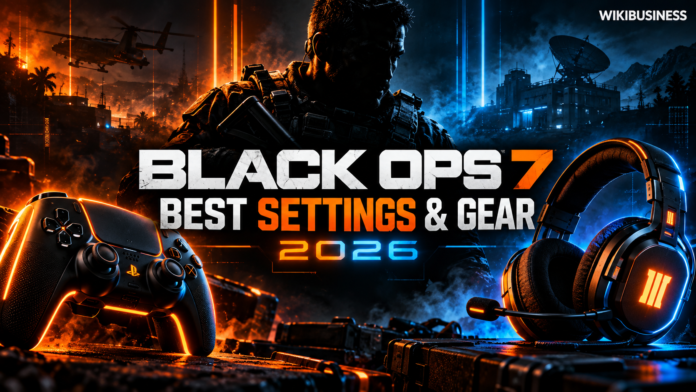 Black Ops 7 best settings and gear 2026 key art