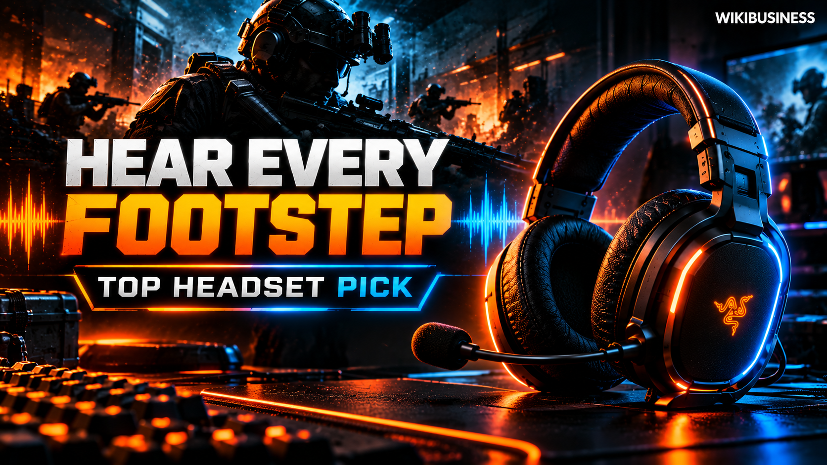 Hear every footstep — top headset pick