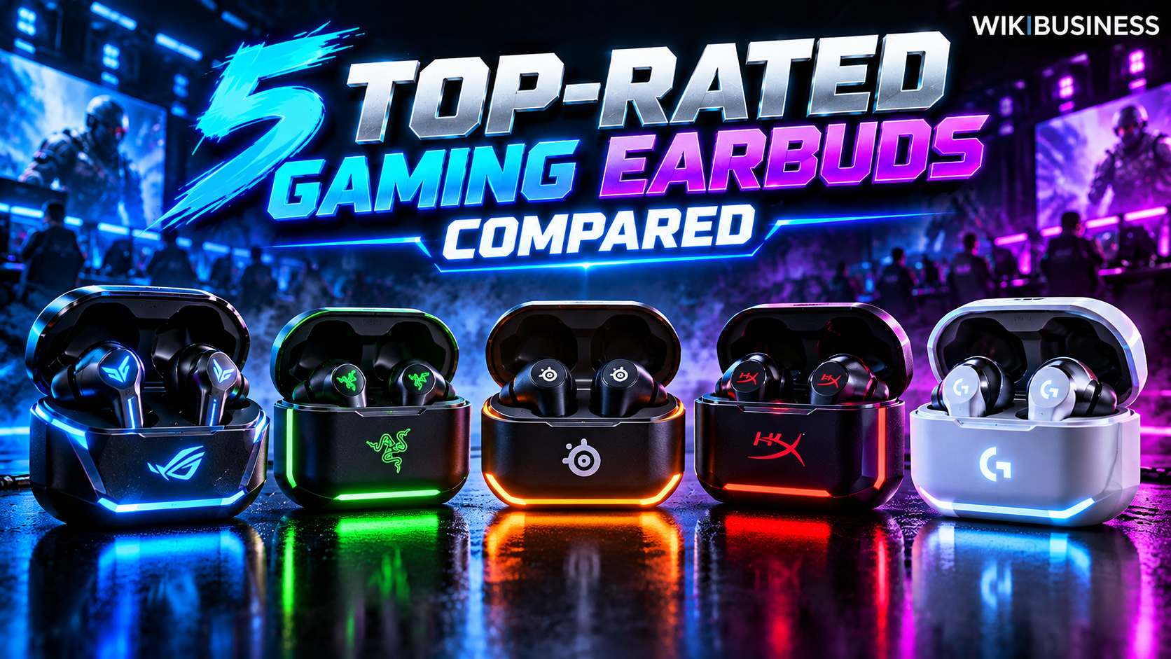 5 top-rated gaming earbuds compared