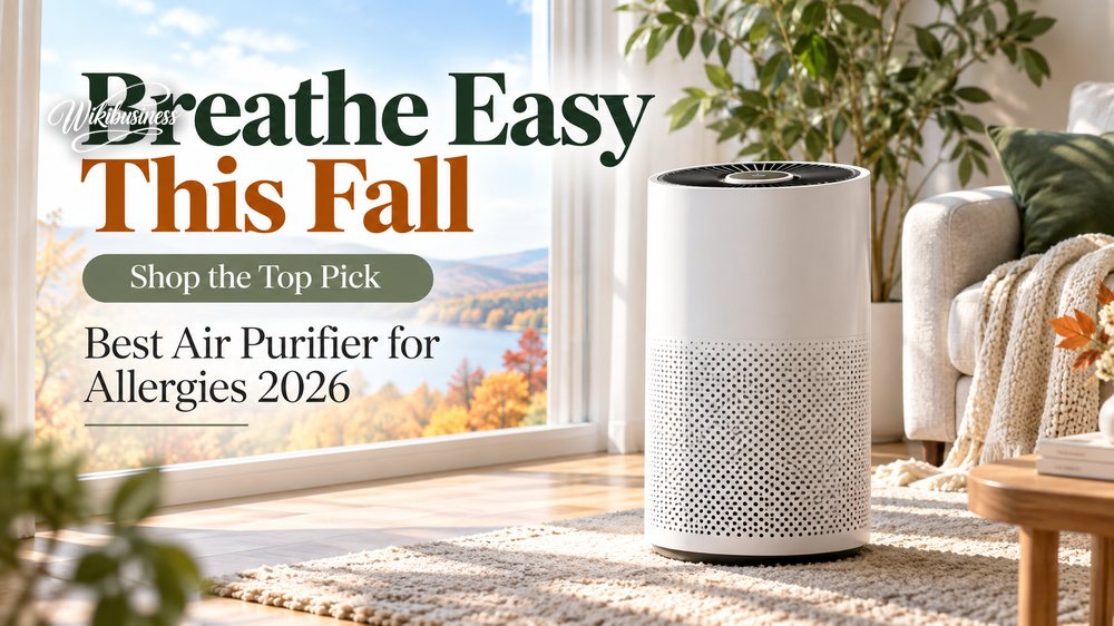 Breathe easy this fall — shop the top air purifier pick