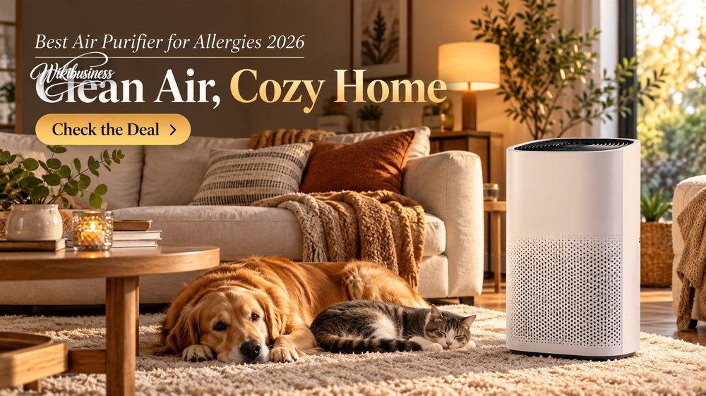 Clean air, cozy home — check the air purifier deal