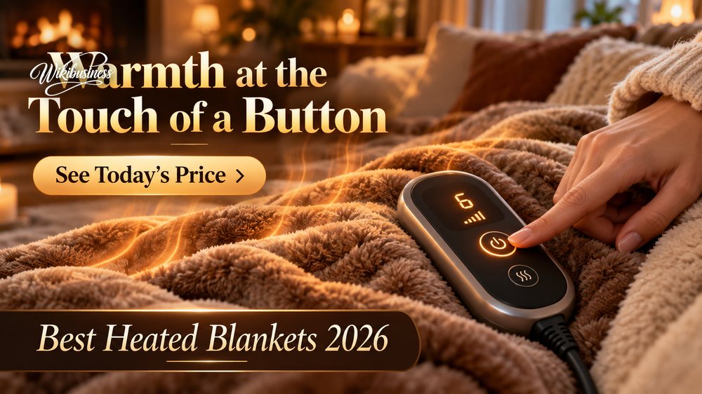 Warmth at the touch of a button — see today's heated blanket price