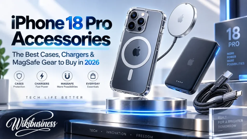 iPhone 18 Pro accessories: best cases, chargers and MagSafe gear 2026 — Wikibusiness