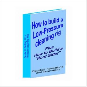 Roof cleaning machine business