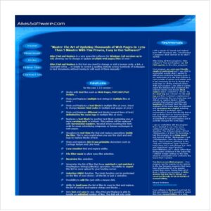 HTML Find And Replace Software