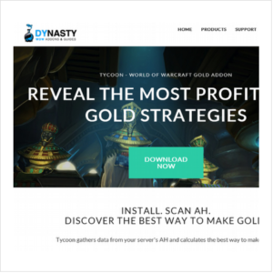 Tycoon - WoW Gold Addon