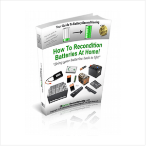 How to recondition dead batteries