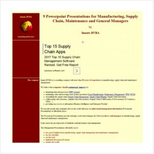 Management Powerpoint Presentations