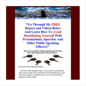 Public speaking guide