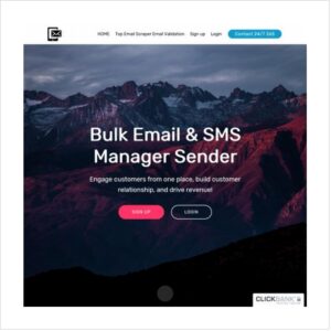 Bulk Email SMS Sender Manager