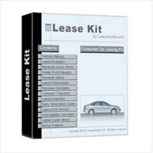 Car leasing kit and guide