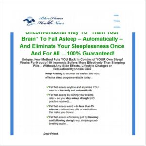 Suffer Insomnia?