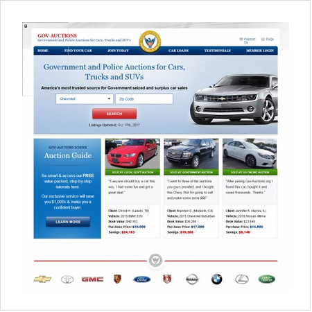 Us Government Car Auctions