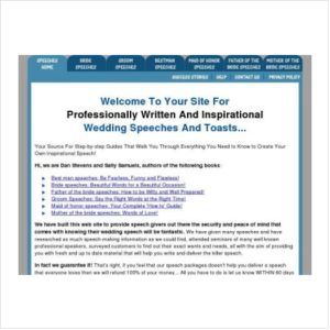 Wedding Speeches Made Easy