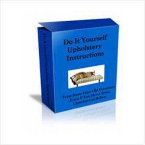 Upholstery course